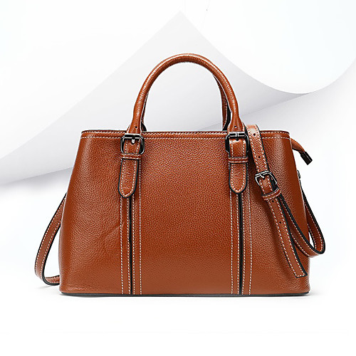 

2020 fashion casual leather women's shoulder bag solid color retro large-capacity handbag factory direct sales 3106