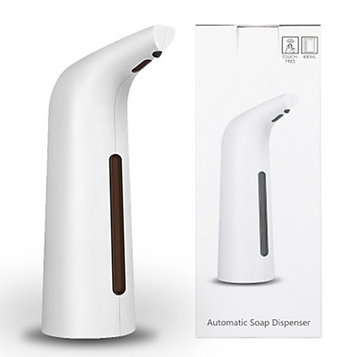 

Soap Dispenser Automatic Induction Plastics 200ml Automatic White Induction Soap Dispenser