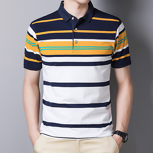 

Men's Hiking Tee shirt Tee Tshirt Outdoor Breathable Quick Dry Elastane Cotton White Yellow Red