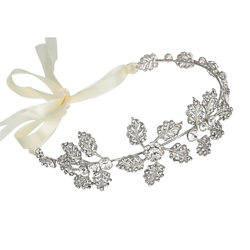 

Wedding Bridal Crystal Headpiece with Crystal 1 Piece Wedding / Special Occasion Headpiece
