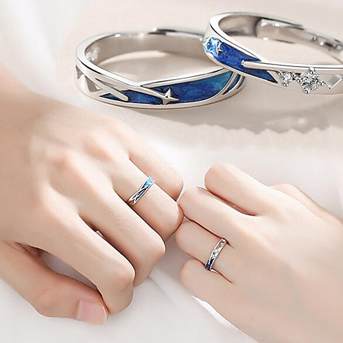 

Ring Mixed Color Alloy Artistic Adjustable / Couple's