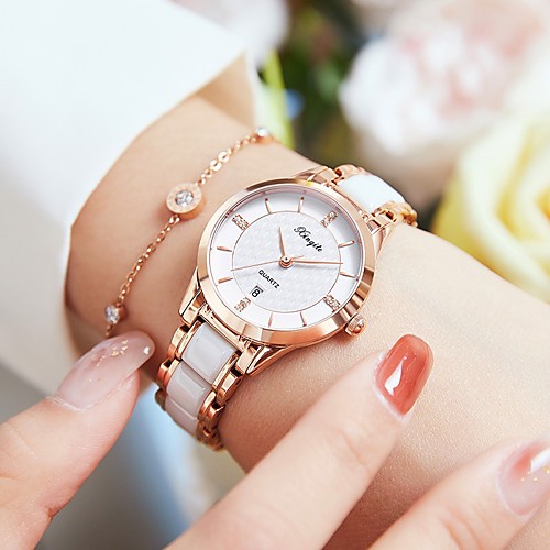 

Women's Quartz Watches Analog Quartz Glitter Elegant Creative / Ceramic / Japanese