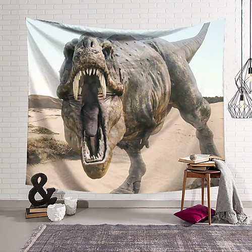 

Wall Tapestry Art Decor Blanket Curtain Hanging Home Bedroom Living Room Decoration Polyester Dinosaur