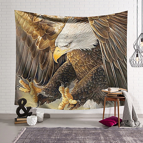 

Wall Tapestry Art Decor Blanket Curtain Hanging Home Bedroom Living Room Decoration Polyester Eagle