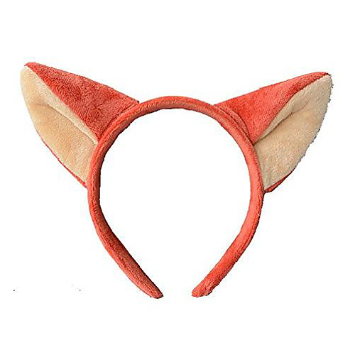 

headband fox ear cute fashion hoop hairband christmas, red fox, size no size