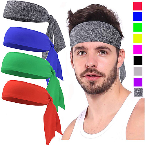 

headband tennis headband outdoor sports fitness headband sweat-absorbent headband elastic headband men's and women's hair accessories