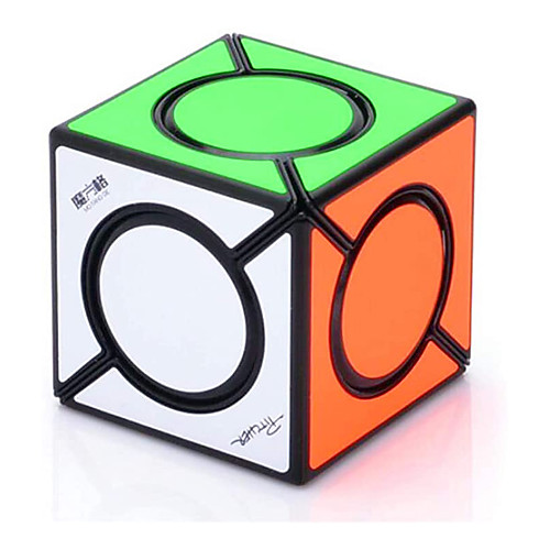 

QiYi six spot Cube Black Magic Cube Mofangge fangyuan Cube Black qiyi skewb Puzzle