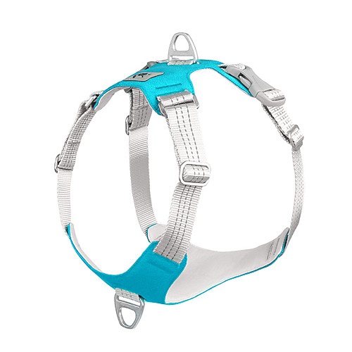 

Dog Cat Harness Training Leash Harness Leash Set Breathable Adjustable Flexible Escape Proof Outdoor Walking Flower Nylon Small Dog Medium Dog Purple Yellow Red Blue Green