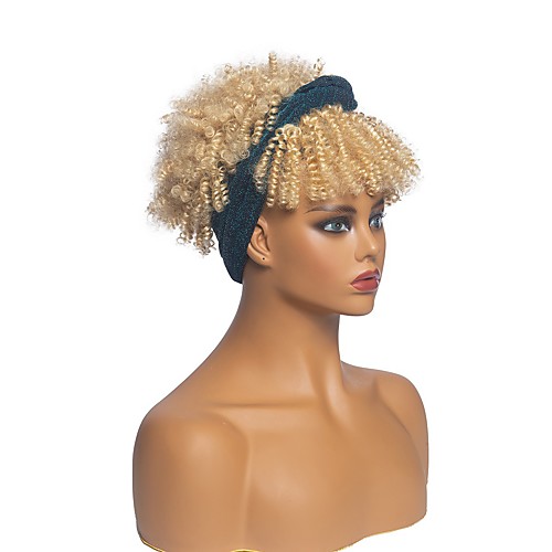 

headscarf wig headgear african lady headscarf headgear cross-border real hair xuchang factory