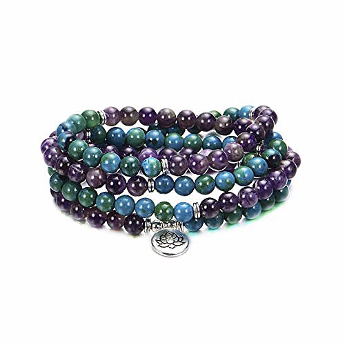 

jewellery 108 mala prayer beads wrap bracelet necklace natural gemstone yoga meditation beads bracelet necklace for women men