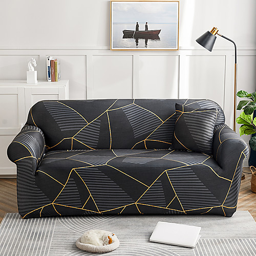 

1-Piece Sofa Cover Couch Cover Furniture Protector Soft Stretch Slipcover Spandex Jacquard Fabric Super Fit for 1~4 Cushion Couch and L Shape Sofa,Easy to Install(1 Free Cushion Cover)