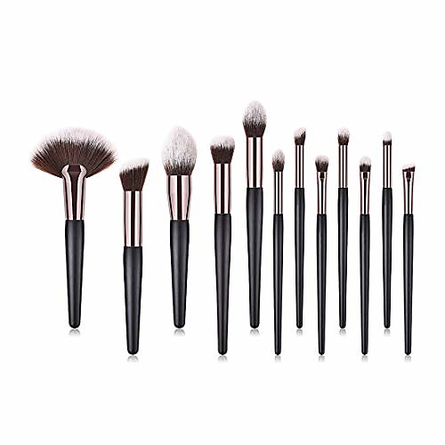 

tools make-up toiletry kit nylon cosmetic brush eye brush 12 in 1 (color : 12-piece)