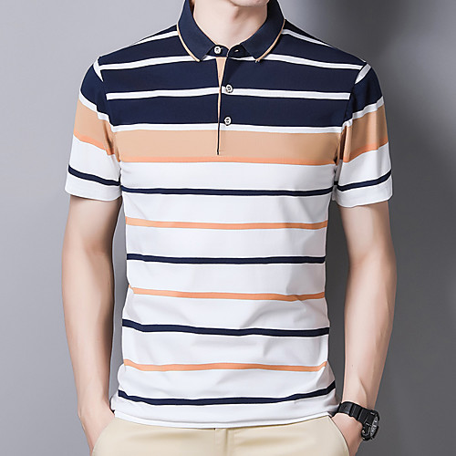 

Men's Hiking Tee shirt Tee Tshirt Outdoor Breathable Quick Dry Elastane Cotton Yellow Red Blue