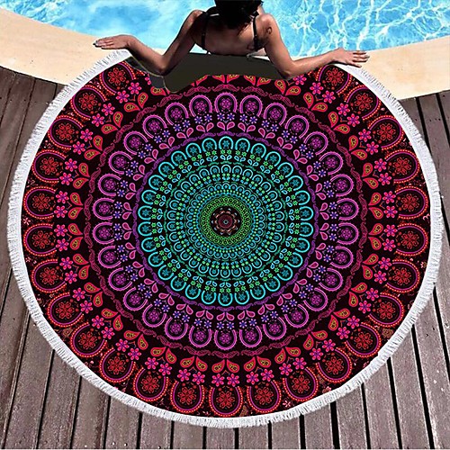 

factory direct sales amazon ebay europe and the united states hot cross-border explosion of microfiber geometric series beach towel