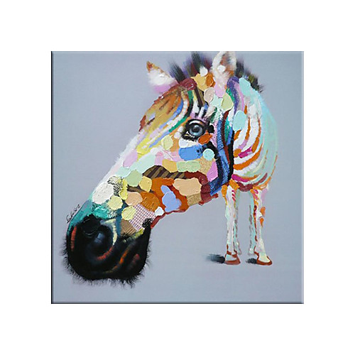 

100% Hand painted By Professional Artist Little Horses Picture Canvas Painting Wall Art Pictures for Living Room Cuadros Home Decor