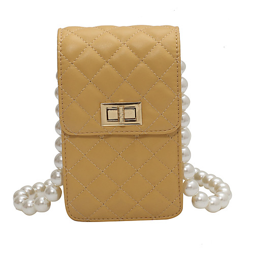 

Women's Bags Mobile Phone Bag Daily Date 2021 MessengerBag White Black Red Yellow