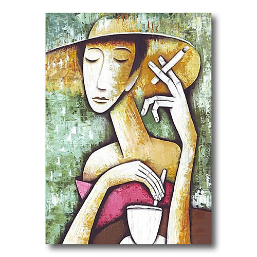 

Stretched Oil Painting Hand Painted Canvas Abstract Comtemporary Modern High Quality Picasso Ready to Hang