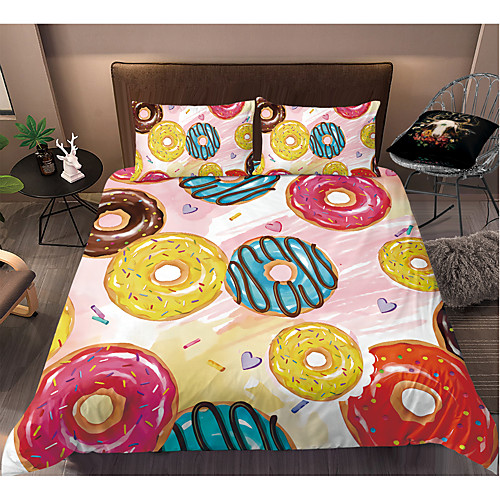 

Colorful Tie Dye Duvet Cover Set Boho Hippie Bedding Set Rainbow Tie Dyed Comforter Cover Queen 3 Pieces for Kids Teens Adults 1