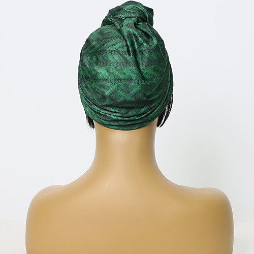 

european, american and african women's popular baotou headscarf hats, printed fashion wigs and wigs manufacturers spot wholesale