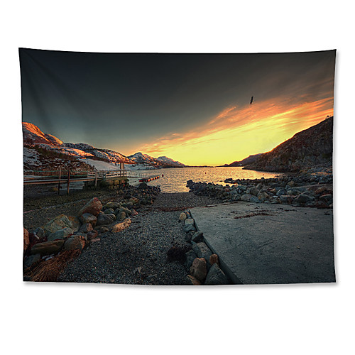 

Wall Tapestry Art Decor Blanket Curtain Hanging Home Bedroom Living Room Polyester Easter Sun