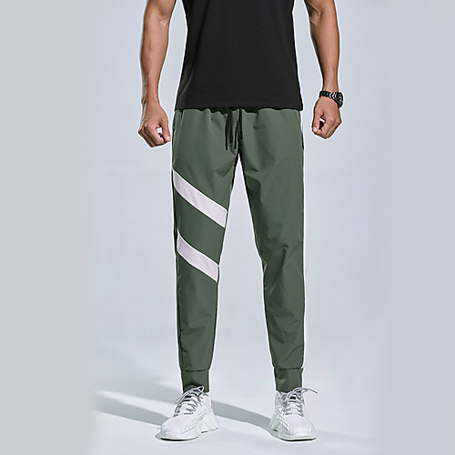 

Men's Sweatpants Jogger Pants Color Block Drawstring Pocket Nylon Color Block Sport Athleisure Pants / Trousers Pants Bottoms Moisture Wicking Quick Dry Breathable Soft Comfortable Everyday Use