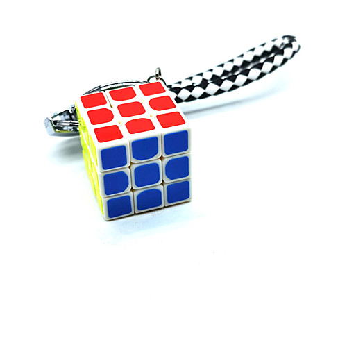 

Speed Cube 1 pc Magic Cube IQ Cube 333 Fidget Desk Toy Magic Cube Puzzle Key Chain Adorable Kids' Adults' Toy Gift