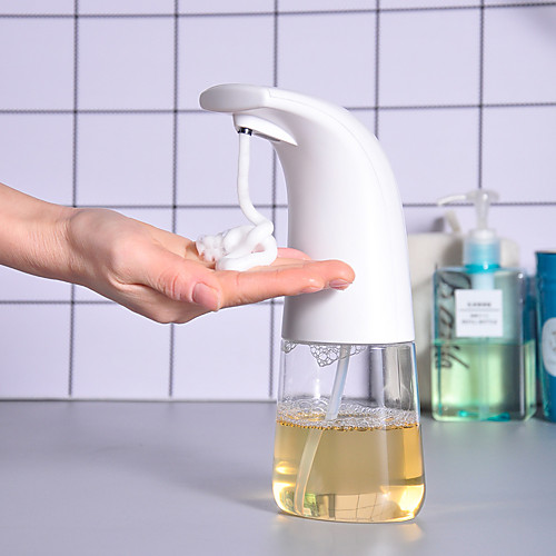 

Household Smart Soap Dispenser Contact-free Infrared Intelligent Automatic Induction Foam Wash Hand