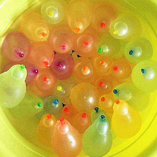 

Balloon Fight Water Balloon Latex Material Quick Water Balloon Water Balloon about 111pcs Total One Bag Colorful