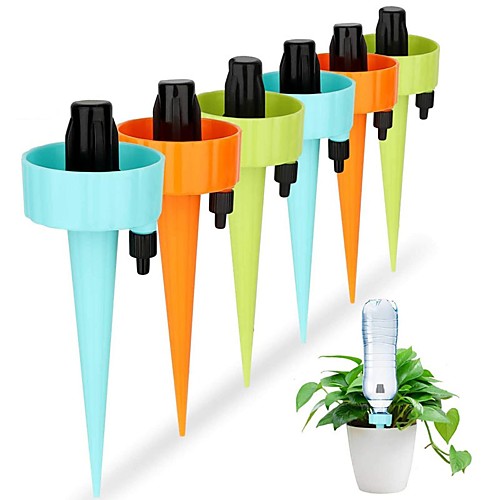 

Automatic Drip Irrigation Tool Spikes Automatic Flower Plant Garden Watering Kit Adjustable Water Self-Watering Device