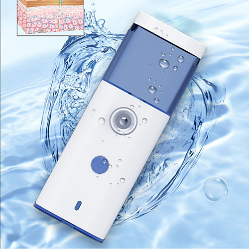 

Portable Mini Facial Steamer Atomizing Spray Steaming Face Instrument Rechargeable Beauty Moisturizing Hydrating Instrument Disinfectant Sprayer