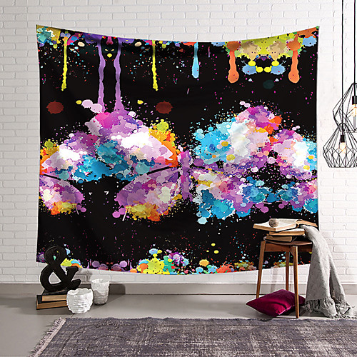 

Wall Tapestry Art Decor Blanket Curtain Hanging Home Bedroom Living Room Decoration Polyester Watercolor