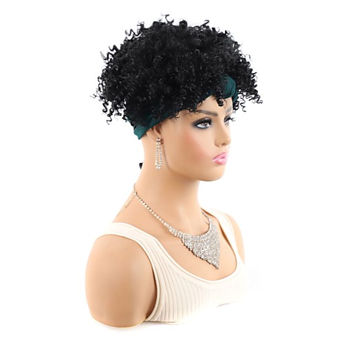 

european and american women's wig, turban headgear