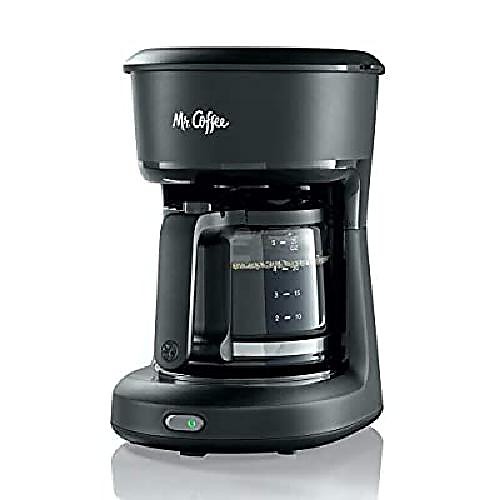 

mr. coffee 2129512, 5-cup mini brew switch coffee maker, black