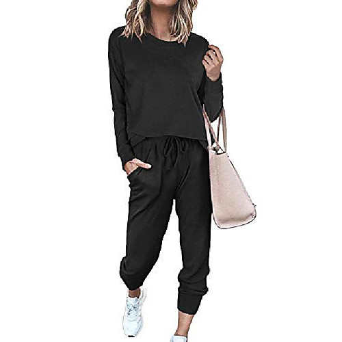 

casual two piece outfits for womens cute teen girls jumpsuits long sleeve medium