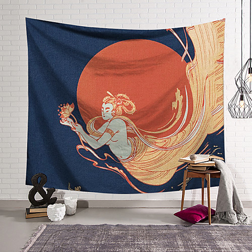 

Wall Tapestry Art Decor Blanket Curtain Hanging Home Bedroom Living Room Decoration Polyester Chang'e