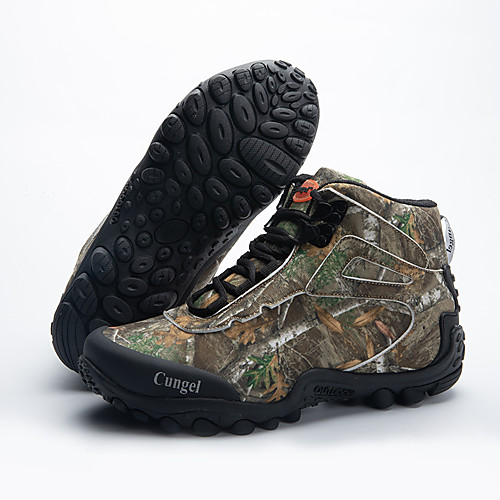 

Men's Hiking Shoes Sneakers Anti-Slip Breathable Wearable Comfortable Hiking Outdoor Exercise Running Spring, Fall, Winter, Summer Camouflage Grey