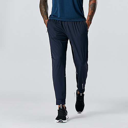 

Men's Sweatpants Jogger Pants Drawstring Pocket Reflective Strip Nylon Spandex Solid Color Sport Athleisure Pants / Trousers Pants Bottoms Breathable Quick Dry Soft Comfortable Exercise & Fitness