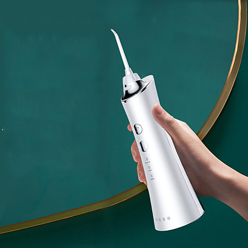 

Household Ultrasound Oral Irrigators Portable Water Flosser Dental Flusher Dental Cleaning Device Oral Rinse Water Dental Floss Dental Cleaning