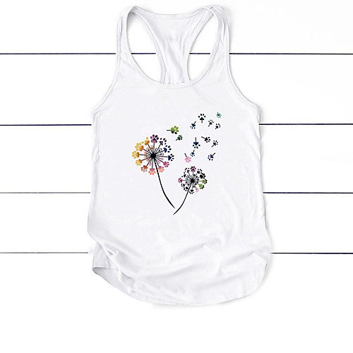

Women's Yoga Top Racerback Fashion White Black Gray Cotton Fitness Gym Workout Running Tank Top T Shirt Sport Activewear Lightweight Breathable Quick Dry Moisture Wicking High Elasticity