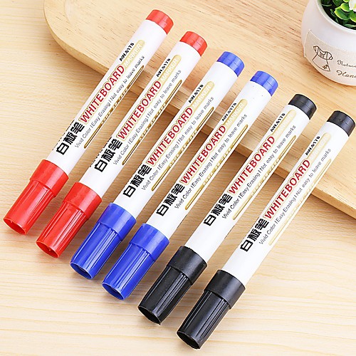 

Whiteboard Pen Bulk Erasable Water-Based Red, Blue And Black Teachers Use Children's Non-Toxic Blackboard Pen Erasable Marker Custom