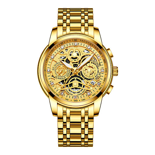 

naiton nektom watch men's hollow steel band high-end quartz watch luminous waterproof non-mechanical cross-border explosion