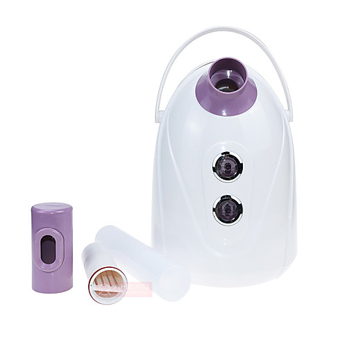 

factory wholesale hot and cold three-jet facial steamer, aromatherapy humidifier, facial steamer, spray moisturizing home beauty instrument