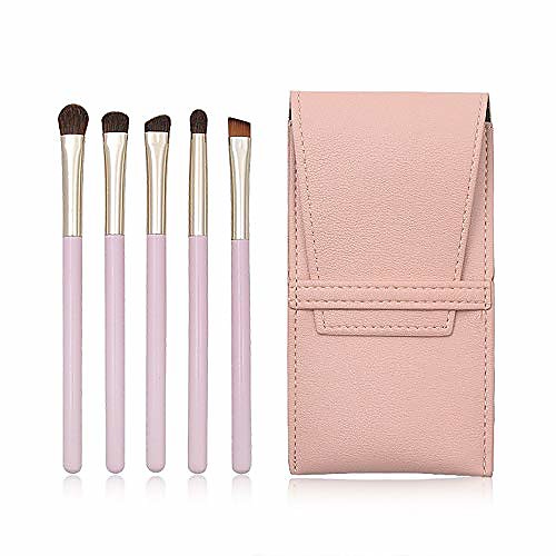 

makeup brush make up eye brush set 5 pcs eyeshadow brush set eyeliner blending brush makeup brushes for daily use brush sets (color : pink, size : 10x17x2cm)