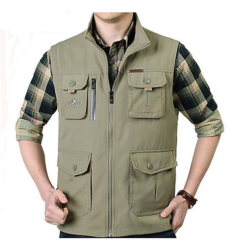 

men's vest spring winter sleeveless jacket and coats waistcoat warm thick gilet homme vests yellow 3xl