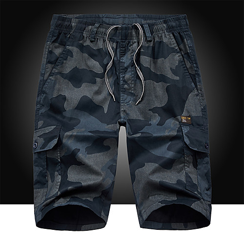 

Men's Hunting Pants Ventilation Wearproof Soft Summer Camo / Camouflage Cotton for Army Green Khaki Green XL XXL XXXL 4XL 5XL