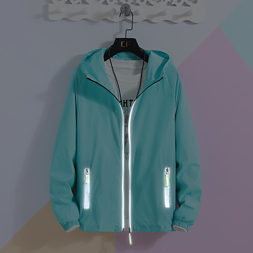 

Women's Hiking Jacket Hiking Skin Jacket Hiking Windbreaker Jacket Top Outdoor UV Sun Protection Quick Dry Lightweight Breathable Autumn / Fall Spring Sapphire Luminous yellow Water Blue Fishing