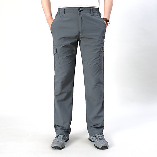 

Men's Hiking Pants Trousers Hunting Pants Tactical Cargo Pants Breathability Quick Dry Breathable Wearproof Fall Spring Summer Solid Colored Nylon for Black Army Green Blue M L XL XXL XXXL