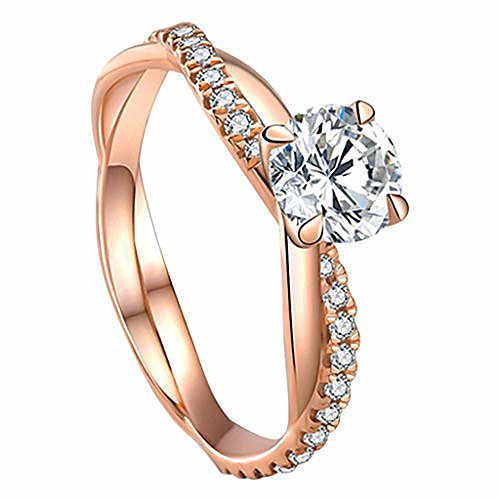 

exquisite cubic zirconia wedding anniversary promise halo engagement ring