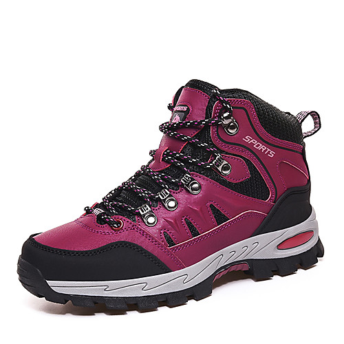 

Women's Hiking Shoes Sneakers Anti-Slip Breathable Wearable Comfortable Hiking Outdoor Exercise Running Spring, Fall, Winter, Summer Black Grey Rose Red
