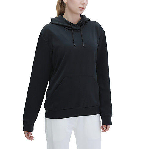 

Women's Hoodie Pullover Pure Color Pocket Solid Color Sport Athleisure Hoodie Top Long Sleeve Breathable Warm Soft Comfortable Exercise & Fitness Running Everyday Use Casual Daily Outdoor Exercising